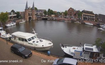 Kolk Waterpoort Live Stream Webcam New In Sneek, Netherlands
