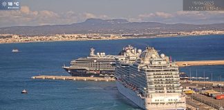 Las Palmas Cruise Port Live Webcam, Canary Islands