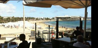 Live Cam Costa Teguise, Canary Island, Spain - Beach Bar