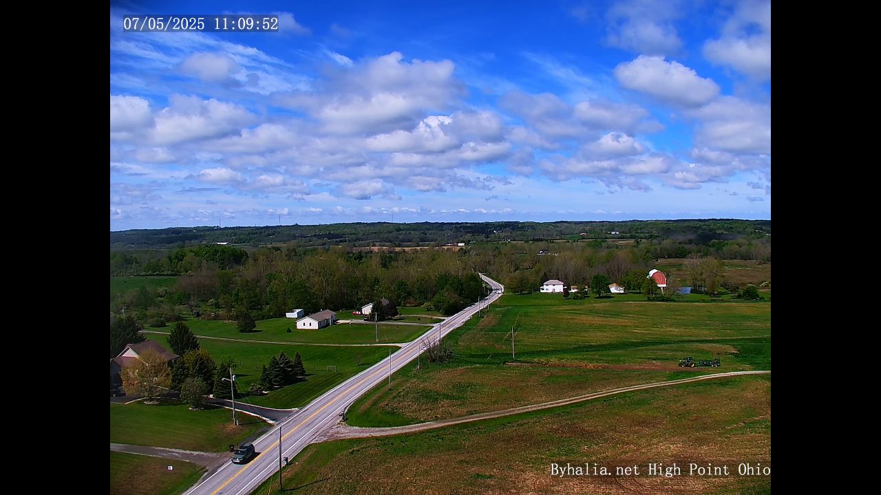 Live Webcam Campbell Hill, Bellefontaine, Ohio