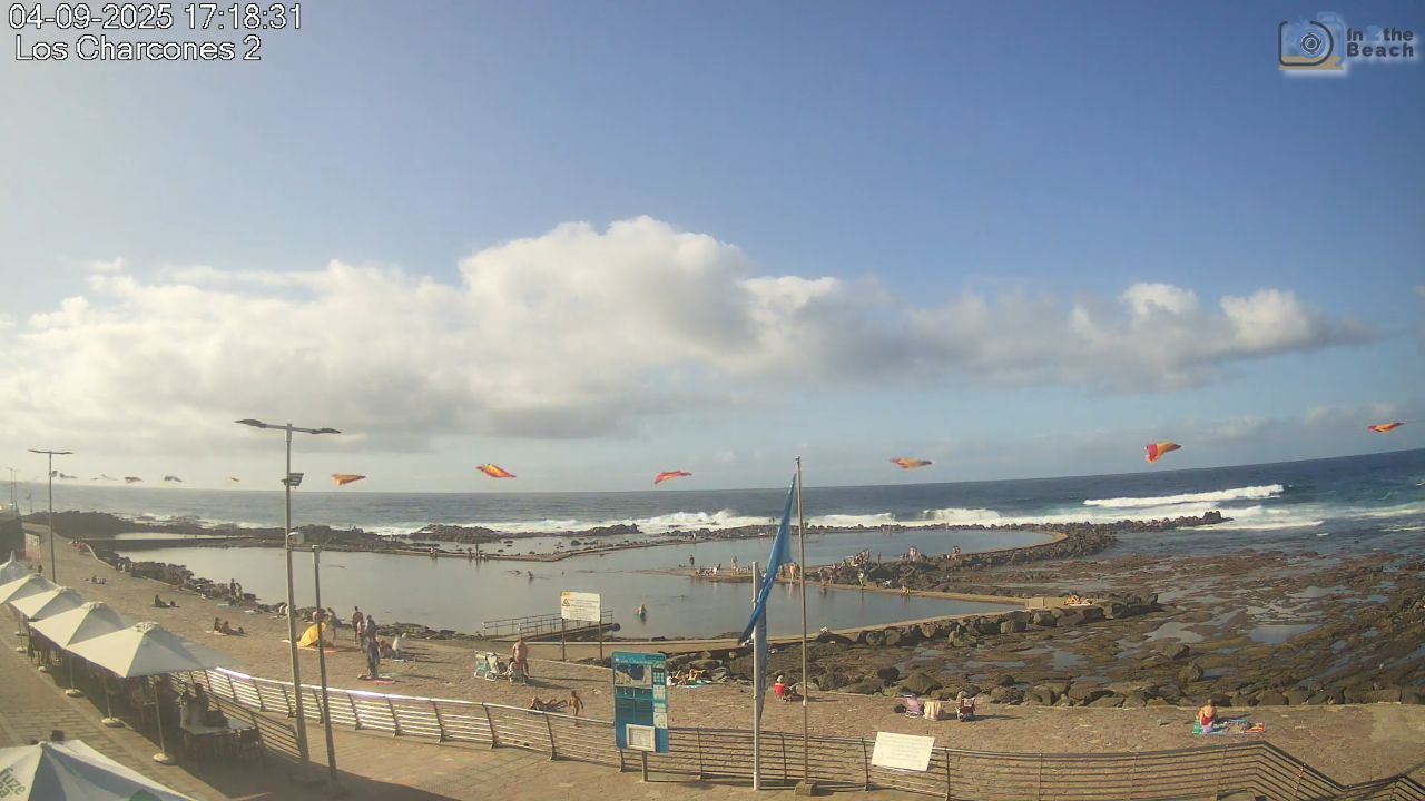Los Charcones de Gran Canaria Natural Pools Live Cam
