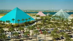 Moody Gardens' Pyramids Live Cam, Galveston, Texas New