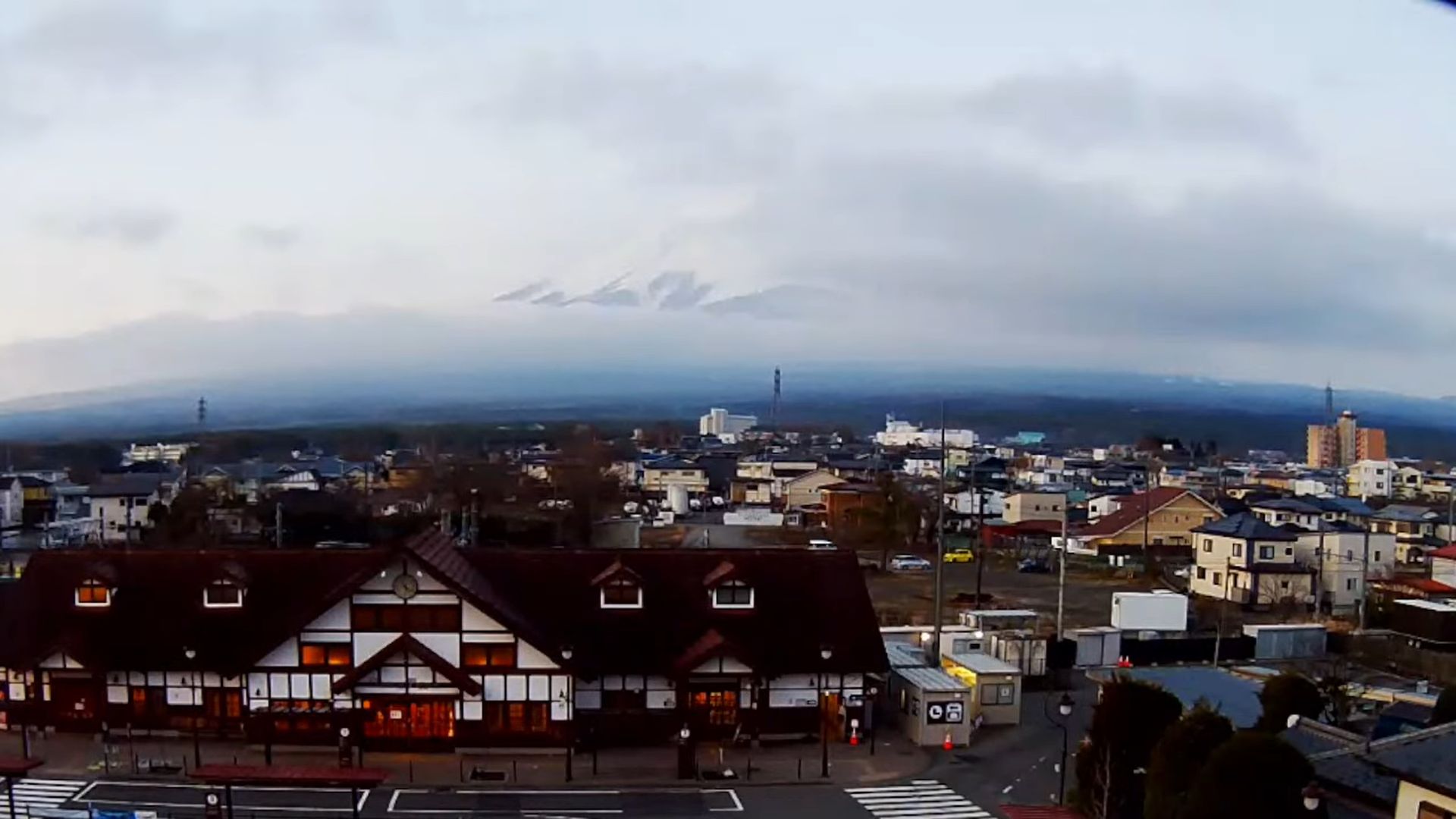 Mount Fuji Live Webcam Kawaguchiko Station Yamanashi