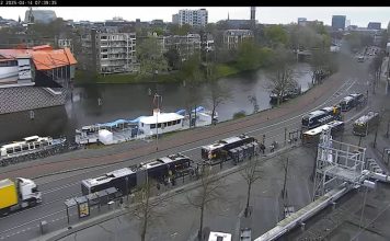 Oostersluis Live Webcam Groningen, Netherlands