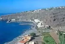 Playa De Santiago Live Webcam La Gomera, Canary Islands, Spain New