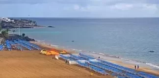 Puerto Del Carmen Beach Live Cam Stream, Lanzarote New