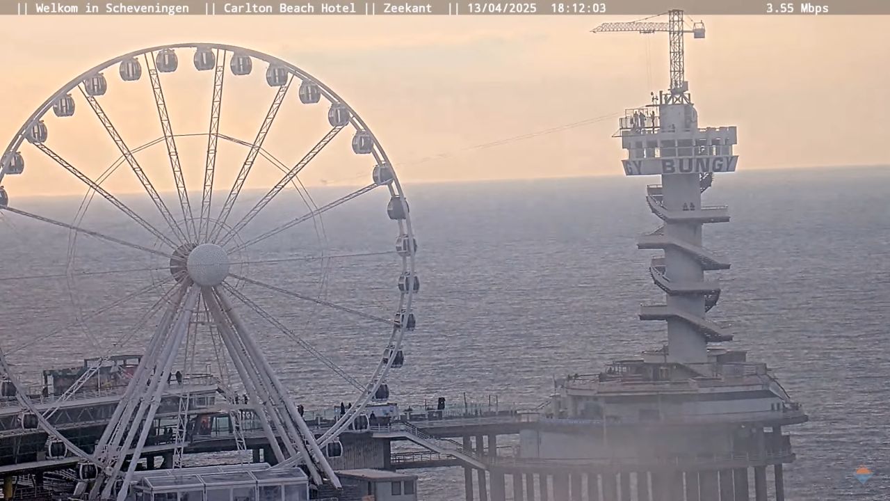 Scheveningen Boulevard Live Webcam – The Hague, Netherlands
