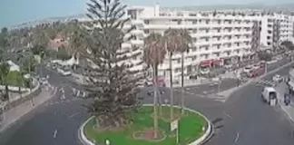 Tirajana Traffic Circle Live Stream Cam Maspalomas, Spain New