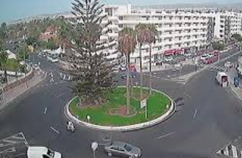 Tirajana Traffic Circle Live Webcam Playa del Inglés, Maspalomas