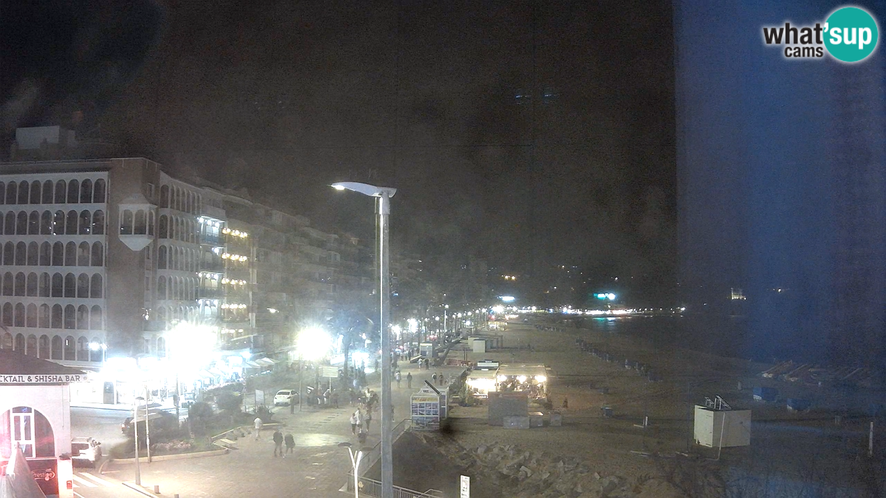 Lloret de Mar Live Beach Cam, Girona, Spain
