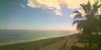 Costa Del Sol Beach Live Cam Stream, Málaga, Spain New