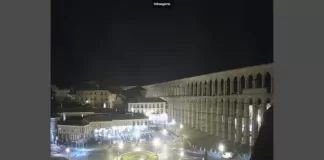 Roman Aqueduct Live Cam Stream Artillería Square, Segovia New