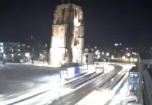 Oldehove Tower Live Stream Cam New Leeuwarden, Netherlands