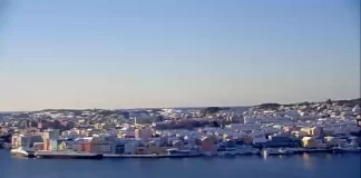 Kristiansund Town Live Stream Cam New Kirkelandet, Norway