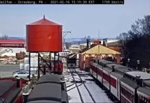 Strasburg Pennsylvania Live Stream Cam New Railroad