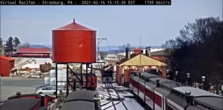Strasburg Pennsylvania Live Stream Cam New Railroad