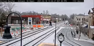 Ashland Virginia Live Webcam New Rail Road Stream