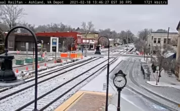 Ashland Virginia Live Webcam New Rail Road Stream