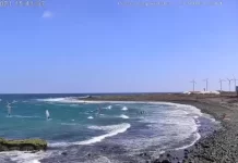 Pozo Izquierdo Beach Live Cam Stream, Spain New