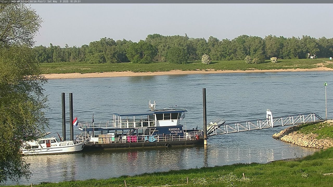 Gelderse Poort Live Webcam – Doornenburg, Lingewaard