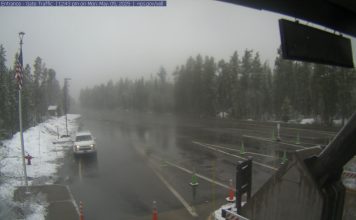 Yellowstone National Park Live Cam West Entrance  Wyoming