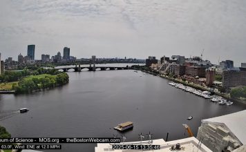 Boston Harbor Live Webcam - Charles River