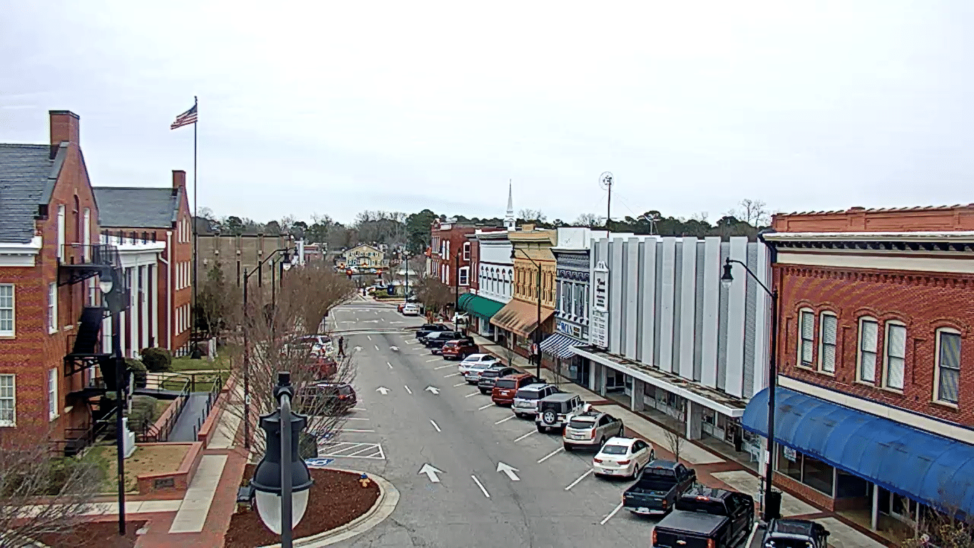 Clinton, North Carolina Cam Live Weather Video