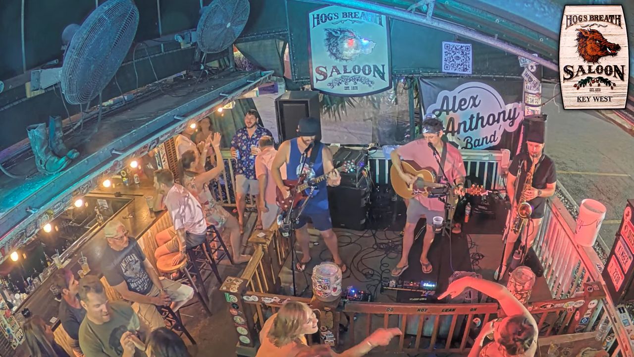Hog’s Breath Saloon Webcam – Key West, Florida