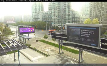 Downtown Mississauga, Ontario, Canada Live Webcam