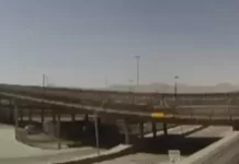 El Paso, Texas Live Webcam Stanton Street Bridge New