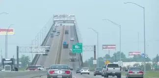 Lake Charles, Louisiana Bridge Live Traffic Webcam New