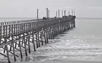 Sunset Beach, North Carolina Live Webcam Fishing Pier New