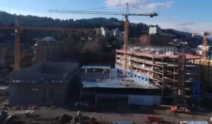 Live Portland, Oregon Lincoln High School Webcam Construction New