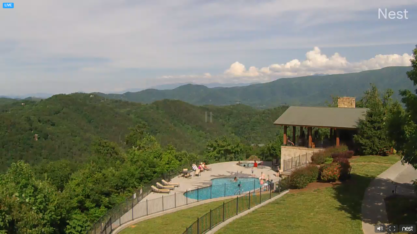 Sevierville, Tennessee Mountains Live Cam