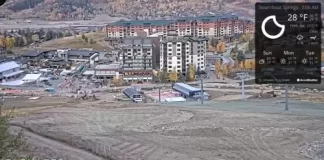 Steamboat Springs, Colorado Live Ski Webcam New
