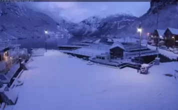 Geirangerfjord Cruise Pier Live Cam New In Norway