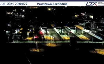 Warsaw Poland Train Station Live Webcam New