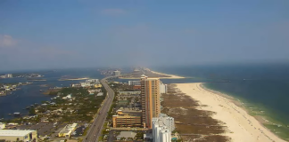 Orange Beach, Alabama Live Beach Webcam