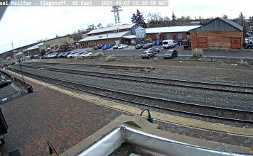 Flagstaff Webcam Train Station, Arizona - Live Hd Video