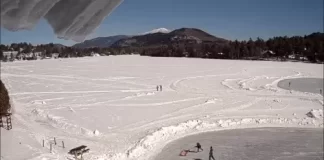 Mirror Lake Live Cam In Adirondack Mountains New York