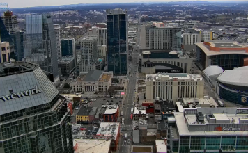 Nashville, Tennessee Live Cam Skyline City View
