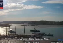 Cape Porpoise Inner Harbor Live Cam New Kennebunkport, Maine