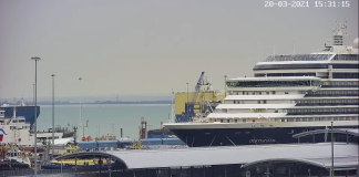 Southampton Cruise Ship Live Cam - United Kingdom