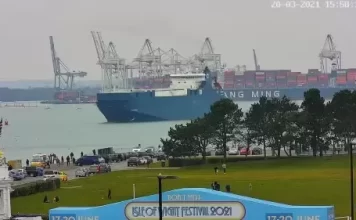 New Southampton Container Ship Live Stream Webcam Uk