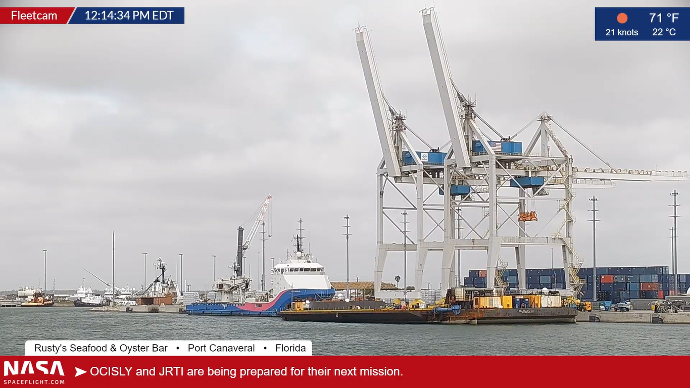 Live Webcam SpaceX Port Canaveral – Cape Canaveral, FL