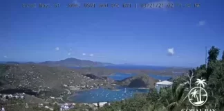 Coral Bay Live Webcam New St. John, Us Virgin Islands