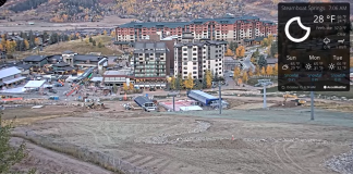 Steamboat Springs, Colorado Live Ski Webcam