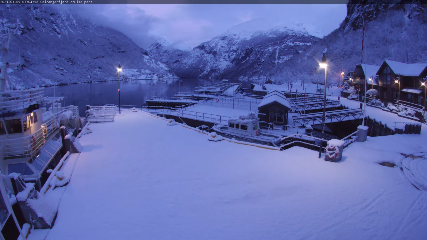 Webcam Geiranger Pier – Live HD Video