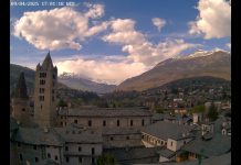 Aosta, Italy Live Webcam Maison Soleil - Real Time Video