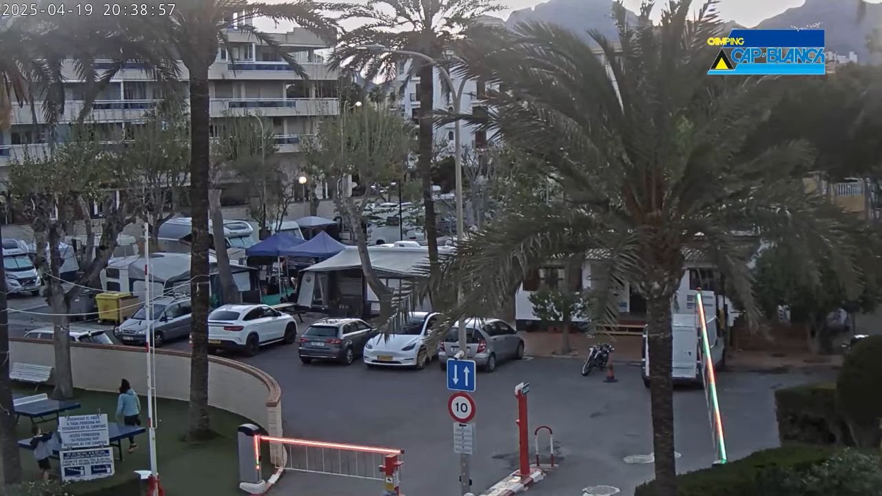 Live Webcam Camping Cap Blanch – Altea, Spain